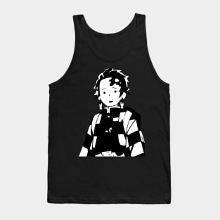 Silly Face Of Tanjirou Tank Top